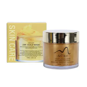 Private Label Custom Skin Care Beauty Organic 24K Gold Face Mask