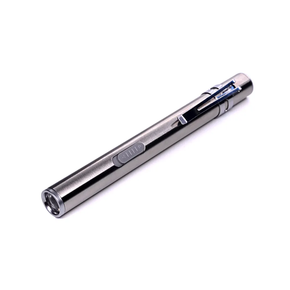 OEM Mini Waterproof Flashlight Medical LED Penlight Up Emergency Reusable Pocket USB Charging Doctor Pen Light for Working
