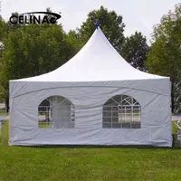 Палатка Celina уличная всплывающая, выдвижная, для вечеринок и мероприятий, 20 футов х 20 футов (6 м х 6 м)