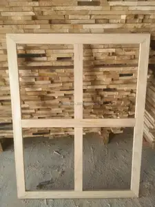 Quadro de madeira de pinha popular para lona esticada