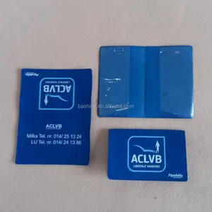 新しいデザインのPVCクレジットカードホルダー/SIMカードホルダー/PVCネームカードホルダー - Product Image 1