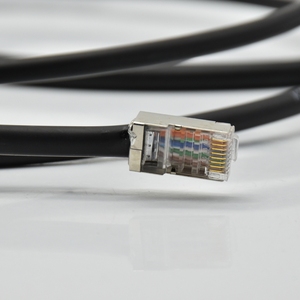 Conector <span class=keywords><strong>M12</strong></span> Cable PUR de 8 pines Adaptador industrial a cable <span class=keywords><strong>RJ45</strong></span> Negro IP67 Alimentación Macho <span class=keywords><strong>Rj45</strong></span> Hembra <span class=keywords><strong>M12</strong></span> X Conector de código - Product Image 5