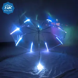 Parapluie LED transparent pour enfants, personnalisé en gros - Product Image 2