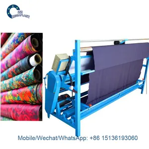 automatic fabric winding cloth roller machine for sale