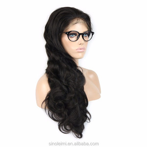 Peluca de cabello indio ondulado, productos nuevos, cabello de larga longitud, suministro de belleza <span class=keywords><strong>sally</strong></span>, cabello indio crudo, peluca completa de encaje, compras en línea, alibaba, uae - Product Image 2