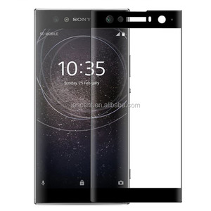 Verre trempé à couverture complète 2.5D pour <span class=keywords><strong>SONY</strong></span> <span class=keywords><strong>Xperia</strong></span> XZ2 Compact <span class=keywords><strong>Xz</strong></span> 3 <span class=keywords><strong>Protection</strong></span> d'écran en verre trempé à couverture complète - Product Image 4