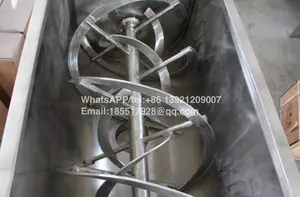 Ribbon Mixer Price VIDEO WJT 3000L 1000L Ribbon Mixer 2 Ton Ribbon Mixer