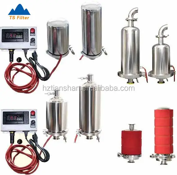 Stainless Steel Electrical Heating Jacketed Vent Filter For Pure Water Tank
