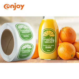 Chất Lượng Cao Tùy Chỉnh Vinyl Rõ Ràng Nhãn Dán Nhãn, Không Thấm Nước Trong Suốt PET Nhãn Dán Với Vàng Stamping - Product Image 6