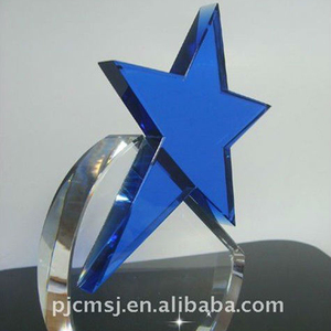 <span class=keywords><strong>Estrella</strong></span> de cristal azul <span class=keywords><strong>la</strong></span> mejor equipo honor más nuevo - Product Image 1