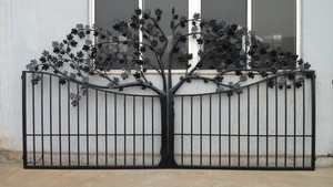 Porte principale en fer forgé au prix d'usine pour la maison - Product Image 6