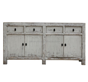 Wholesale Antique Furniture China <strong>Rustic</strong> Shabby Chic Kitchen <strong>Cabinet</strong> - Product Image 4