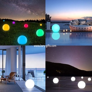 Waterproof RGB Floating Plastic Led Ball Light - Product Image 5