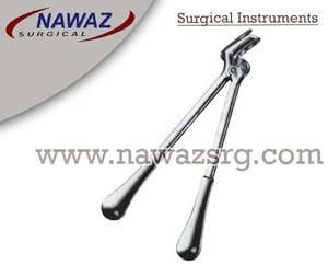 Instrumentos de yeso Stille Manual de alta calidad 32cm con espalda reforzada Instrumentos quirúrgicos reutilizables de acero inoxidable - Product Image 2