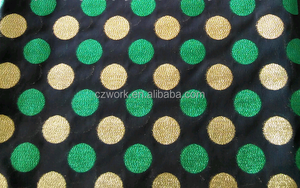 Lo nuevo brocado tejido de Punto jacquard tela de la Ropa del vestido - Product Image 6