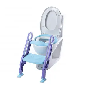 Регулируемый малыш горшок туалет сиденье для детей «Человек-паук», лестница мягкое сиденье Детские Туалет