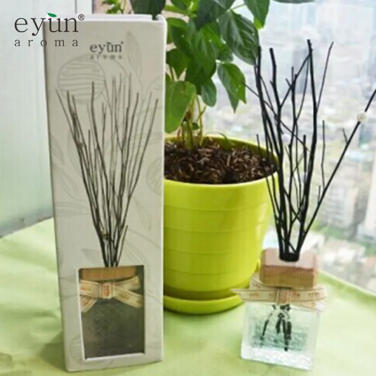 Aromatische Luchtverfrissers 50Ml Houten Fiber Sticks Geurende Olie Diffusie Geur Reed Diffuser