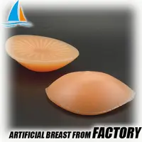 Prótese de mama artificial forma de silicone