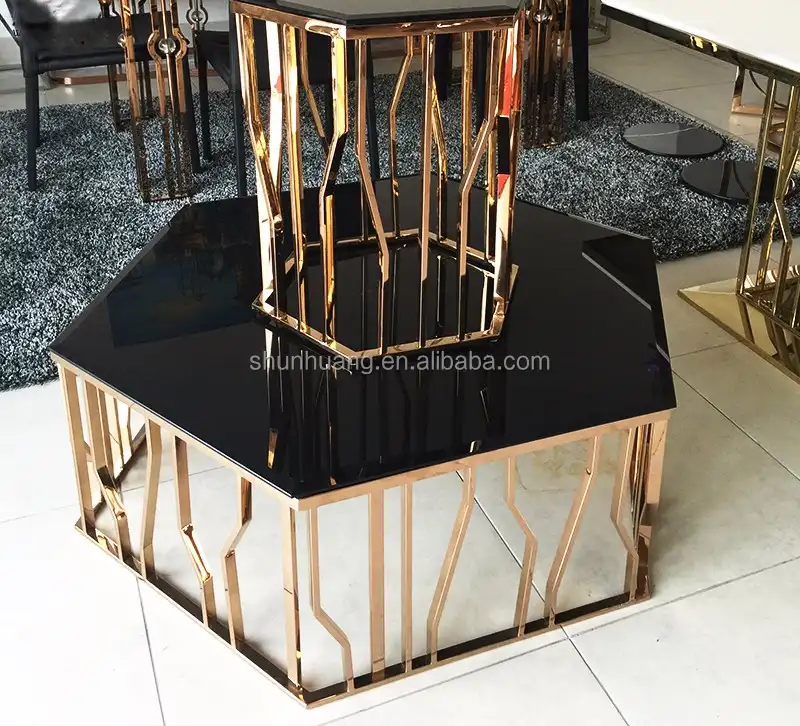 Модные наборы кофейных столиков серебристого цвета по оптовой цене, мебель для гостиной