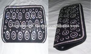Hand Embroidery Customized Name <b>Clutch</b> - Product Image 2