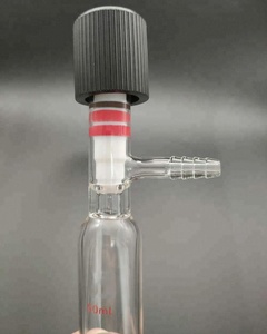 Ống ThủY Tinh Lưu Trữ Phản Ứng 50Ml Phòng Thí Nghiệm Schlenk Flask - Product Image 3