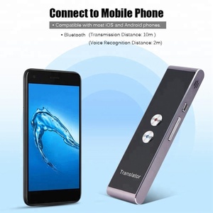 T8ฟันสีฟ้าแบบพกพา Pocket Language Translator สำหรับเดินทางช้อปปิ้งธุรกิจเรียนรู้ - Product Image 4