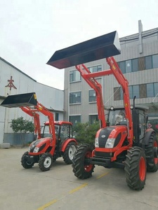 Trung quốc cung cấp 55hp Nông Nghiệp máy kéo với bộ phận giống hình lá kết thúc loader máy - Product Image 6