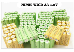 AA 500 mAh 1.2v NiMH充電式バッテリーCell ni-cd aa 600 2600mahの充電式バッテリー1.2用シェーバー - Product Image 2