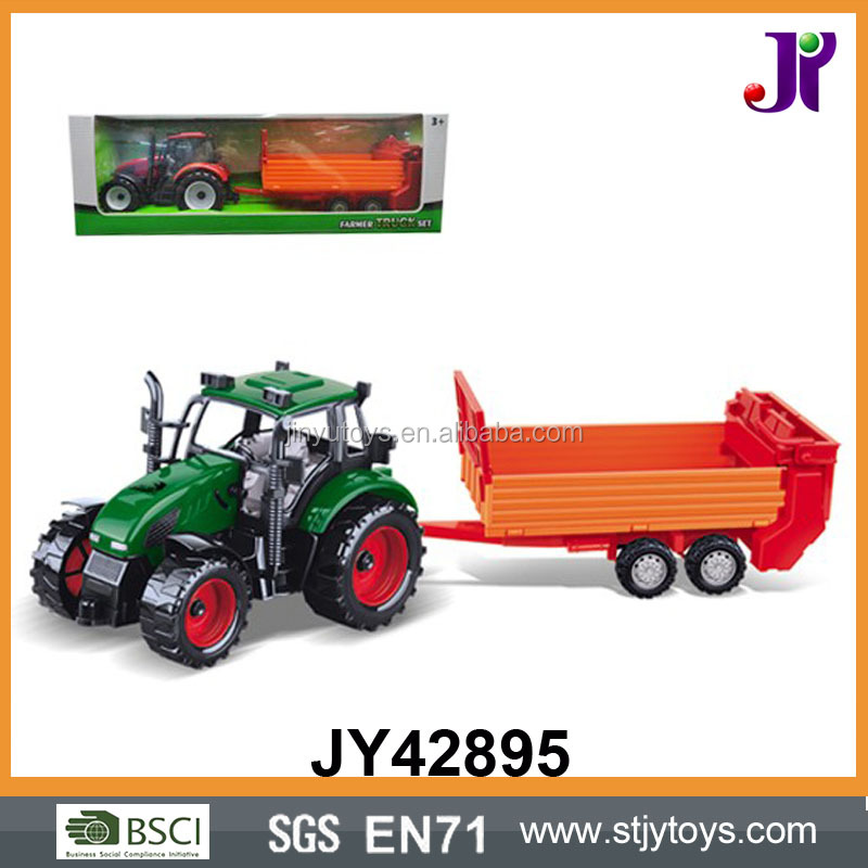 子供のための種まきトレーラー農機具播種機おもちゃと摩擦農場