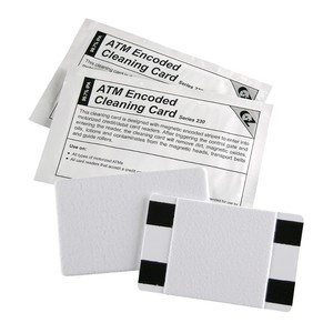 ATM cleaning card for credit card readers thermal printers /ATM cleaning card