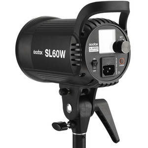 Lumière vidéo LED <span class=keywords><strong>Godox</strong></span> <span class=keywords><strong>SL</strong></span>-<span class=keywords><strong>60W</strong></span> version blanche, monture Bowens, 5600K - Product Image 3