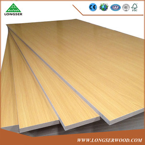 Hoja de MDF de melamina, venta al por mayor/tablero de MDF de melamina blanca de 8mm - Product Image 3
