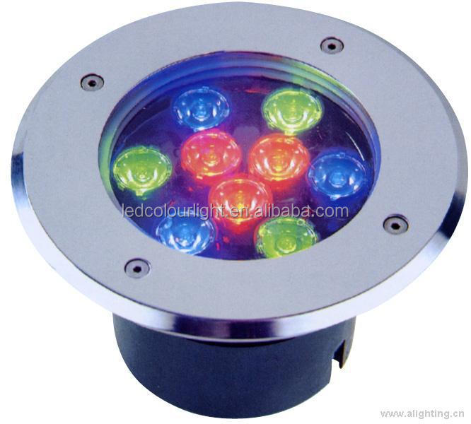 Большая мощность IP68 DMX светодиодное подземное освещение/rgb Светодиодное освещение/подземные лампы