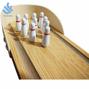 Jeu de <span class=keywords><strong>bowling</strong></span> miniature en bois YF-J01, directement de l'usine, jouets éducatifs, jeu de <span class=keywords><strong>bowling</strong></span> de table en bois pour enfants - Product Image 5