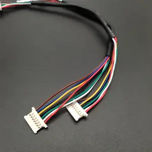 Met Vergulde Pins Molex 1.25Mm 51146 Behuizing Kabel 7 Pin