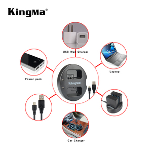 KingMa ที่ชาร์จ USB คู่สำหรับ Fujifilm NP-W126 NP-W126S,Fujifilm <span class=keywords><strong>FinePix</strong></span> X-Pro1 X-Pro2 HS30EXR HS33EXR HS35EXR HS50EXR X-A1 - Product Image 4