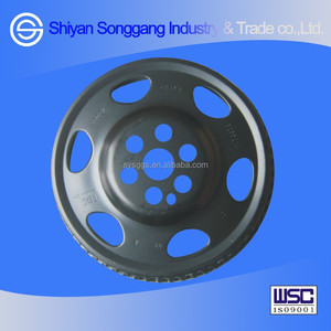 C5255204 véritable moteur de Dongfeng pièces DFL4251 DFL3251 6CT <span class=keywords><strong>vilebrequin</strong></span> Signal rond <span class=keywords><strong>vilebrequin</strong></span> poulie tendeur de courroie - Product Image 1
