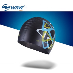 Nuevo estilo <span class=keywords><strong>de</strong></span> moda impreso impermeable <span class=keywords><strong>de</strong></span> silicona gorro <span class=keywords><strong>de</strong></span> piscina para adultos - Product Image 4