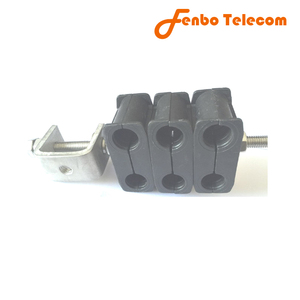 Double Membujuk Clamp Blok untuk 7/8 "Kabel Koaksial dengan 27-30Mm Diameter Kabel Feeder Kualitas Tinggi - Product Image 6