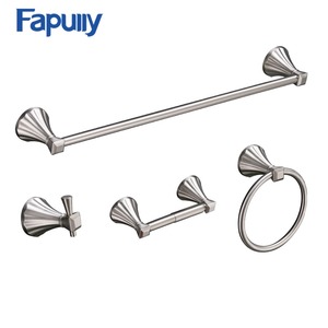 decorativo moderno baño accesorios de baño set <span class=keywords><strong>productos</strong></span> de acero inoxidable 304 montado en la pared accesorios de hardware - Product Image 1