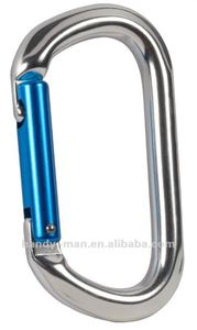 Mosquetón de aluminio para deportes salvajes, forma de O, Adventure 25 KN, descuento - Product Image 2