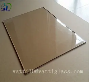 Verre trempé épais 4mm 5mm, acier inoxydable, verre trempé pour porte de foyer et poêle en verre