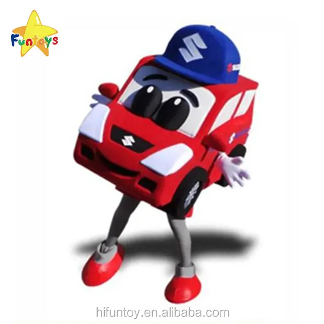 Yimtoys CE — mascotte de voiture d'entreprise personnalisée, Costume pour la publicité