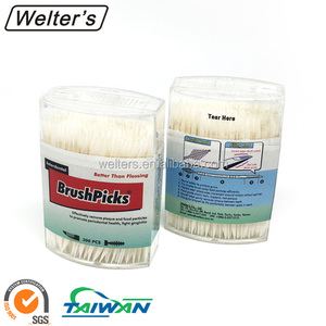 Oral Interdental Bristle <b>Brush</b> with Plastic <b>Toothpick</b> Convenient Accessory for Interdental Cleaning - Product Image 2