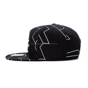 Acrylic logo flat brim 5 panel baseball caps & Hats Men snapback hats custom the casquil - Product Image 3