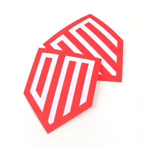 Nhà Sản Xuất May Mặc Tùy Chỉnh Giá Rẻ Nhiệt Cắt Lá Chắn Hình Dạng Tên Biểu Tượng Máy Dệt Phù Hiệu Cho Đồng Phục - Product Image 1