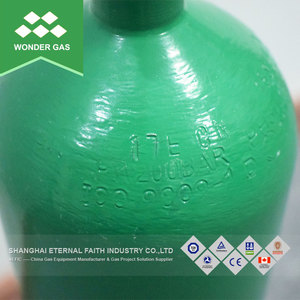 Oxígeno industrial/CO2/argón/nitrógeno cilindro de gas con tapa y válvula <span class=keywords><strong>C</strong></span>/D/E/ G tamaño au - Product Image 6