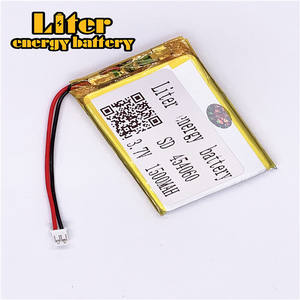 Stecker <span class=keywords><strong>2</strong></span>,0-<span class=keywords><strong>2</strong></span> P Heißer verkauf lithium-<span class=keywords><strong>3</strong></span>,7 V 454060 1500 mah polymer wiederaufladbare lipo batterie - Product Image 1