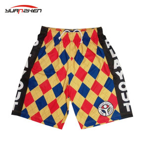 Commercio all'ingrosso su ordine di alta qualità poliestere logo personalizzato pantaloncini da basket - Product Image 5