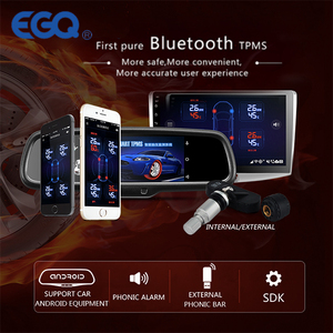 Blue Tooth BLE 4.0 Ứng Dụng Điều Khiển Điện Thoại Máy Theo Dõi Áp Suất Lốp Xe Ô Tô <span class=keywords><strong>TPMS</strong></span> 4 Cảm Biến Bên Ngoài - Product Image 2
